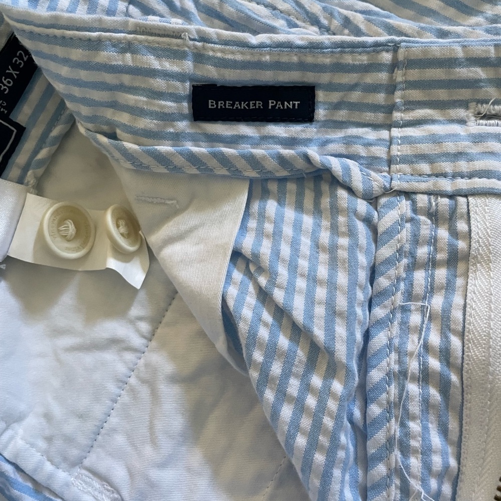 Seersucker Pants